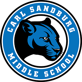Sandburg Middle School logo