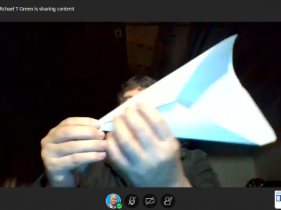 Photo of paper airplane