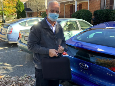Mr. Kewer is always willing to help.  A wellness check, dropping off a new MiFi, and building a family partnership during a home visit.  