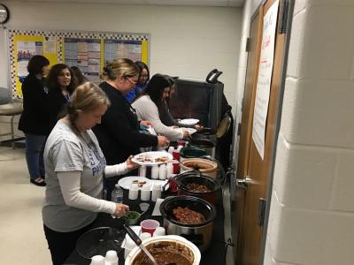 Scenes from our recent Chili Cook Off!