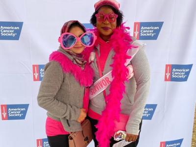 Ms. Malik & Ms. McCain  participated in Making Strides Against Breast Cancer.