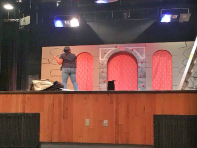 The set for I Hate Shakespeare is up!